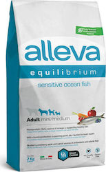 Diusapet Alleva Equilibrium Sensitive 2kg Ξηρά Τροφή για Ενήλικους Σκύλους Μικρόσωμων & Μεσαίων Φυλών με Ψάρια