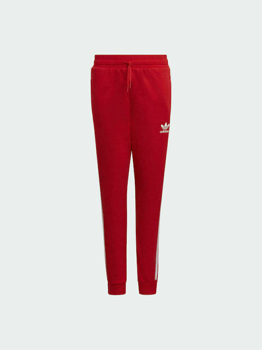 Adidas Παντελόνι Φόρμας για Αγόρι Κόκκινο