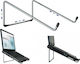 R-Go Tools Steel Basic Βάση για Laptop έως 22" Ασημί