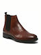 Leather Brown Chelsea Boots