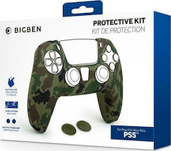 Nacon Protective Kit Carcasă din silicon pentru Controller PS5 Verde