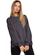 MOE M613 Women's Sweatshirt Steel Grey MOE613