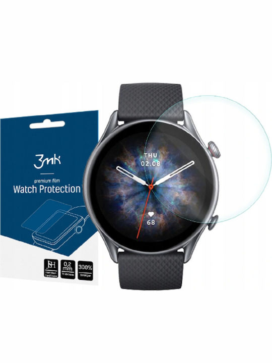3MK Arc 3 Pack Displayschutzfolie für das Amazfit GTR 3 Pro 3Stück