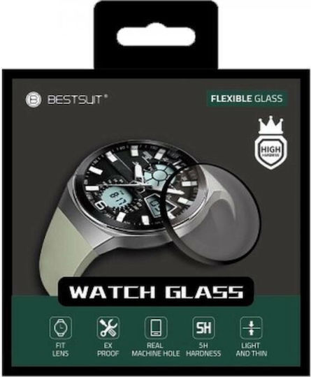 Bestsuit Flexible Hybrid Tempered Glass pentru Galaxy Watch 4 Classic 46mm - Galaxy Watch 4 Clasic 46mm 1buc