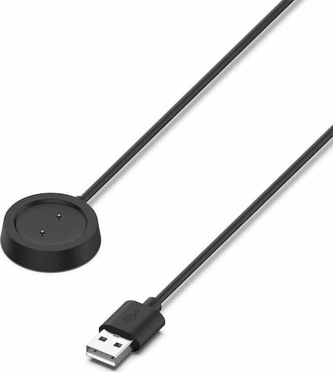 Tactical USB Table Charging Cable Μαύρο (Amazfit GTR/GTS)