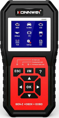 Konnwei Instrument de diagnosticare auto Digital OBD 2 cu Cablu