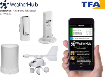 TFA WeatherHub 31.4005.02 Wireless Stație meteorologică