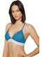 Guess Women's Bralette Bra Turquoise