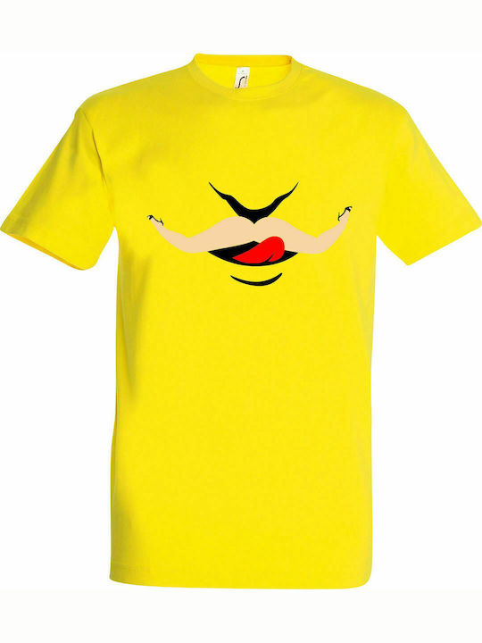 Tricou unisex " Kinky Lover ", Lemon