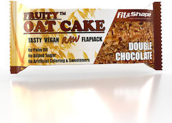 Fit Μπάρα Flapjack / Raw / Ενέργειας / Βρώμης με Double Chocolate 80gr