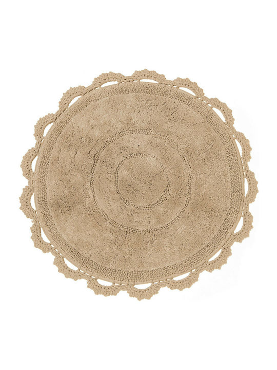Melinen Bath Mat Cotton Round Donna 2000047501 ...