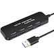 Andowl USB-Hub mit 4 USB 3.0-Anschlüssen mit USB-A Anschluss