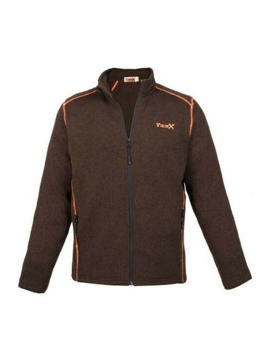 VikinX VikinX Troels Ζακέτα Fleece Καφέ VikinX VikinX Troels Ζακέτα Fleece Καφέ