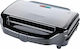 Rohnson Sandwich Maker for for 2 Sandwiches Sandwiches 900W Black