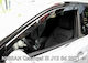 Heko Set of Windbreakers Front Car Dark Fime for Nissan Qashqai III J12 2021 2pcs