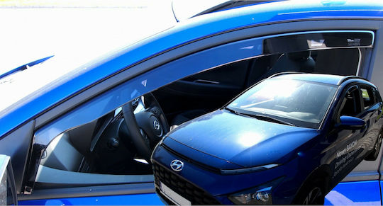 Heko Комплект Ветробрани Dark Fime за Hyundai Bayon 5D 2021 2бр
