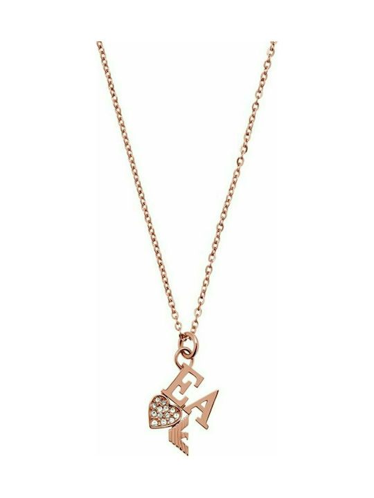 Emporio Armani Necklace from Gold Plated Steel