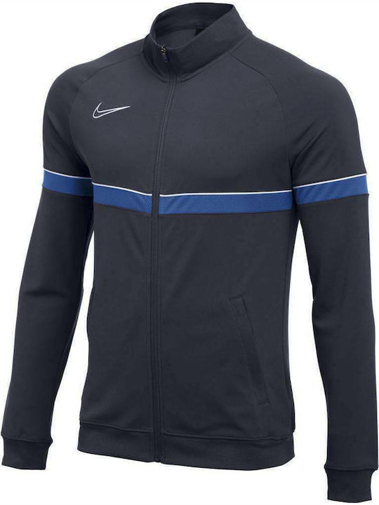 Αθλητική Παιδική Ζακέτα Dri-Fit Πλεκτή Navy Μπλε Academy 21