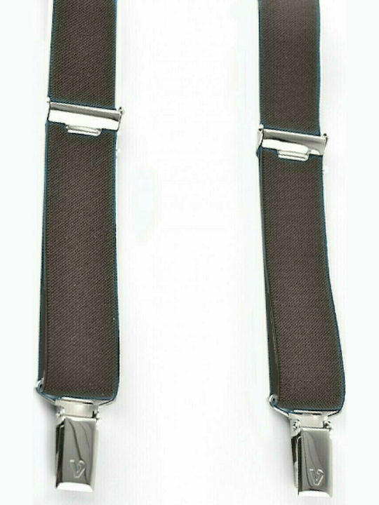 Bretele unisex 30mm cu 4 clipsuri Victoria Ivory