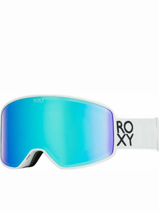 Roxy Storm Μάσκα Σκι & Snowboard Ενηλίκων με Μπλε Φακό