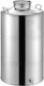 Metal Box Stainless Steel Container Open Top/Flat Bottom 100lt Safety Ø180 46SL180-100