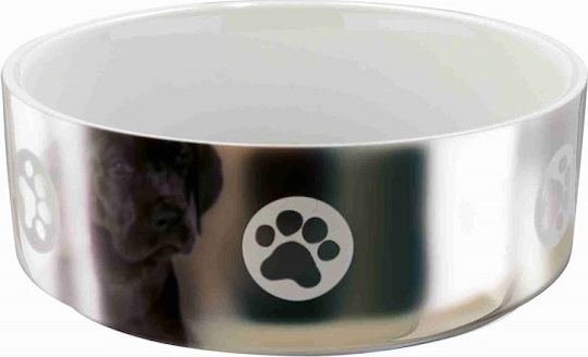 Trixie Paw Ceramic Food and Water Bowl for Dog and Cat 800ml 12cm