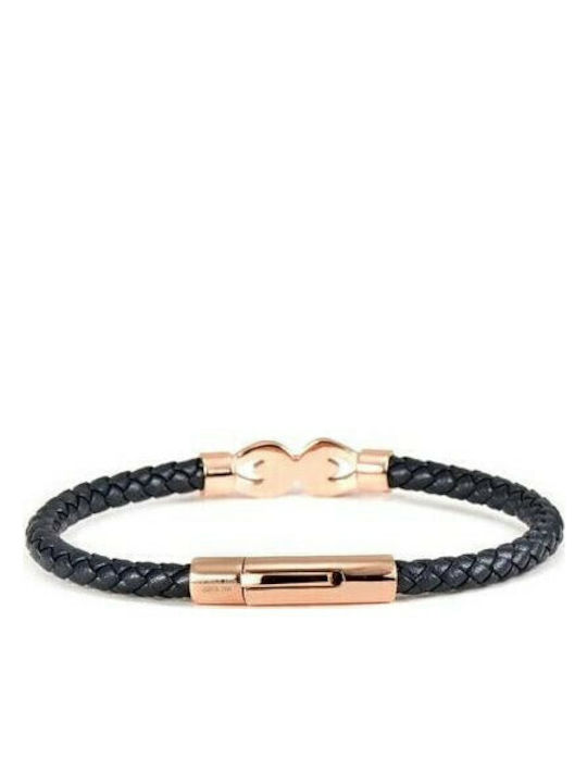 U.S. Polo Assn. Ανδρικό Βραχιόλι Δερμάτινο