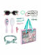 Minnie Mouse Perie de păr pentru copii - set Minnie Mouse Trusă cu Acessorii 17 buc Roz