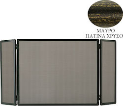 Zogometal mit 3 Blättern 60x20x50cm Black Patin...
