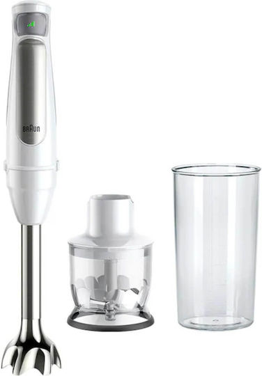 Braun MQ7020 Hand Blender with Stainless Rod 1000W White