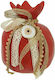 Marhome Tischplatte Glücksbringer Granatapfel Riese Red Keramik 13x16cm 1Stück 15-00-14412-1