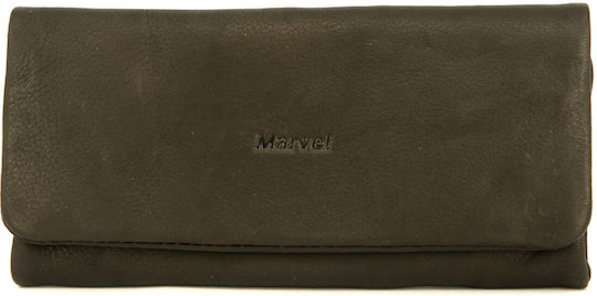 Marvel Tobacco Pouch from Artificial Leather Green with Magnet Closure