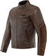 Dainese Merak Men's Riding Jacket Leather 4 Seasons Tobacco