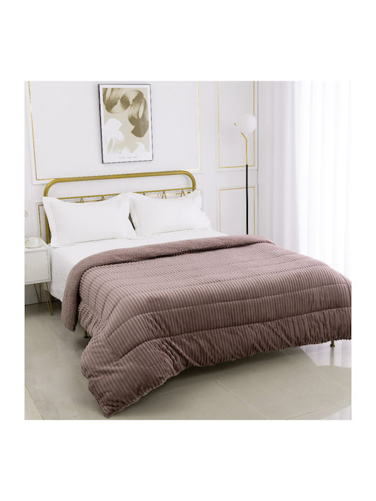 Silk Fashion Κουβερτοπάπλωμα Μονό 170x220εκ. Kotle Syklamen 350 GSM