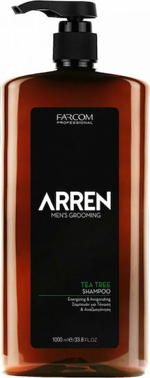 Farcom Arren Tea Tree Sampon De Par Strălucire Pentru Toate Tipurile De Păr 1000ml