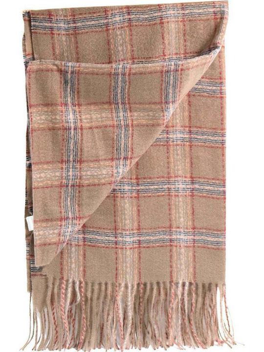 Verde 06-0735 Women's Wool Scarf Brown