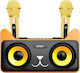 Σύστημα Karaoke με Ασύρματα Μικρόφωνα SDRD 305 σε Μαύρο Χρώμα