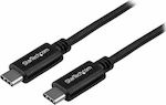 StarTech USB 2.0 Cable USB-C male - USB-C male Μαύρο 0.5m (USB2CC50CM)