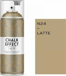 Cosmos Lac Chalk Effect Spray Κιμωλίας Latte N24 Latte Καφέ 400ml