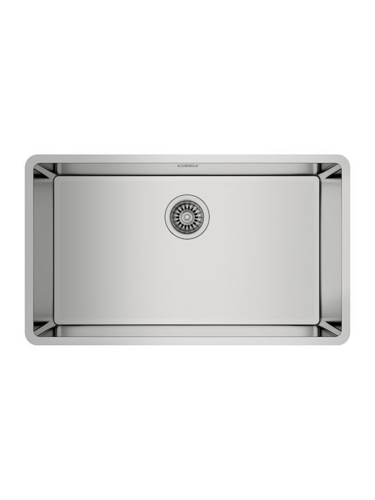 Teka Be Linea RS15 71.40 115000004 Undermount Sink Inox Satin W75xD44cm Silver