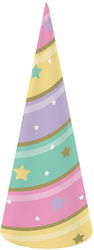 Creative Converting Unicorns Party Hats 8τμχ. Unicorn Sparkle 8pcs Creative Converting Unicorns Party Hats 8τμχ. Unicorn Sparkle 8pcs