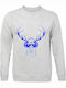 Sweatshirt Unisex " Animal Deejay ", Ash