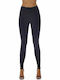 Asami Training Damen Lang Leggings Formendefinition Push-up Schwarz