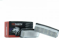 Einparts Φώτα Πινακίδας Led για Fiat 124 Spider για Mazda MX-5 2τμχ Einparts Φώτα Πινακίδας Led για Fiat 124 Spider για Mazda MX-5 2τμχ