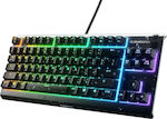 SteelSeries APEX 3 TKL Gaming Tastatur mit RGB-Beleuchtung Schwarz