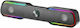 MSBX 2.0 Wireless Speakers with RGB and Bluetooth 10W Black