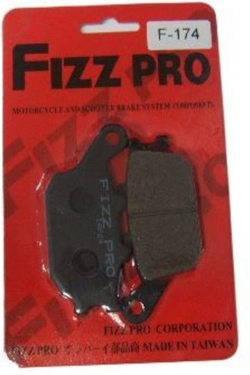 MHQ Motorcycle Brake Pads MSM F174 Fizz-Pro 1057 Motorcycle Brake Pads