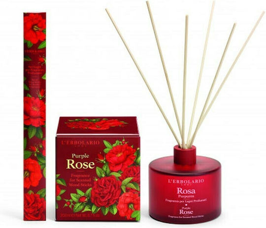 L' Erbolario Diffuser με Άρωμα Rosa Purpurea 200ml