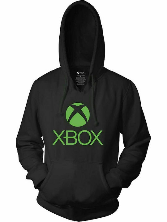 X-Box Pegasus Sweatshirt with Hood in Black color