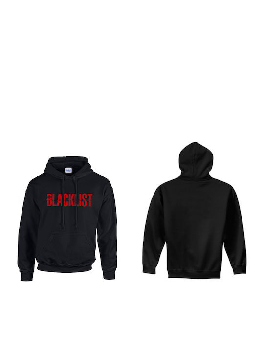 The Blacklist Pegasus Φούτερ με Κουκούλα σε Μαύρο χρώμα